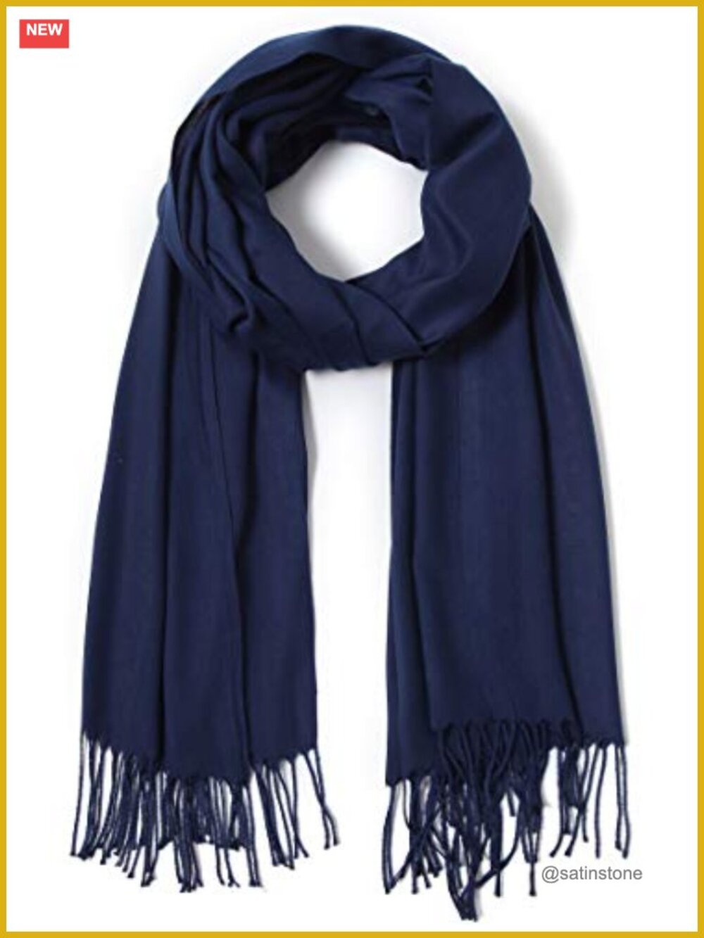 Soft Polyester Pashmina Shawl for Women, Large Wrap for Wedding Party